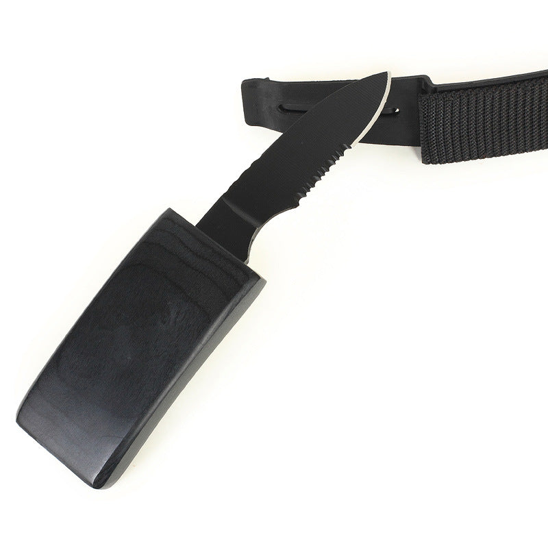 Ridge Runner Black Belt With Hidden Knife